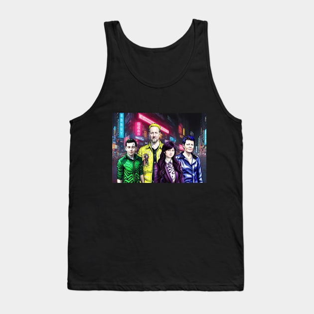 Americans in Neo Tokyo Tank Top by Demos_the_NES